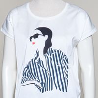 CISIORA weiss m print