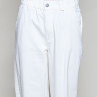 Barrel Pant cropped cream