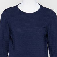 Halbarmpullover GOTS midnight