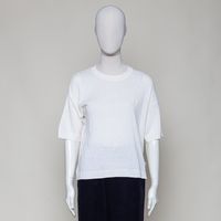 S SL Linen Blend Knit Sweater undyed