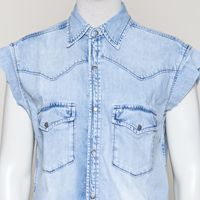 Lessy Cut Denim Light sporty sky