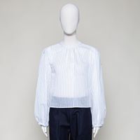 DST - TC5249 gestreift weiss aubergine