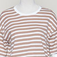 Stinella Jersey Flame Striped sandy gestreift