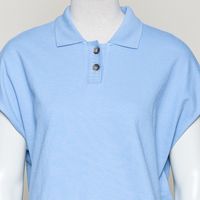 Poloshirt wide medium blue
