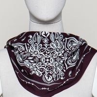 Halstuch dark brown