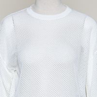 Lia Luna Knit Cotton Mix weiss