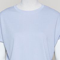 Molly top hazy blue