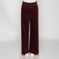 Paxton trousers maroon