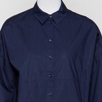 Hemdbluse dunkelblau