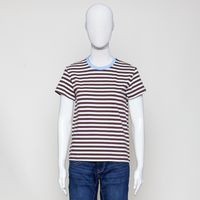 IBLTappeto braun offwhite gestreift