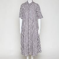 LTC - DA5391 Kleid braune dots