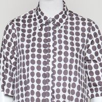 LTC - DA5391 Kleid braune dots