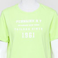 T-Shirt, lime- grün
