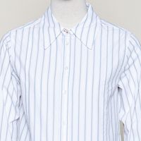 Striped tailored-fit shirt hellblau gestreift