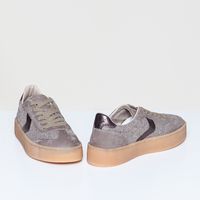 Mind nubuck/feltus/laminated taupe-beige