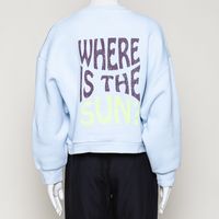 hellblaues Sweat