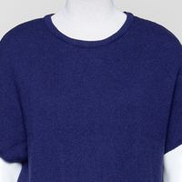 Strickpullunder blau