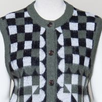 karierte Weste
