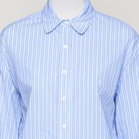 Jenevieve Bluse blau/weiss gestreifte Bluse