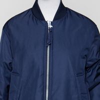 Woven outdoor jacket, short Bomber