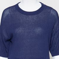 Lizaa lino tinted navy