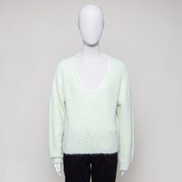 Lini cropped recycled knit mohair touch