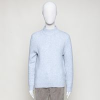 Strickpulli hellgrau