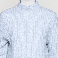 Strickpulli hellgrau