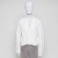 Strickjacke offwhite