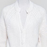 Strickjacke offwhite