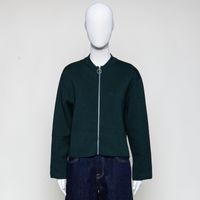 Strickjacke mit Reissverschluss