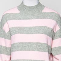 Strickpulli gestreift