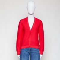 Menaal Links Cardigan mars red