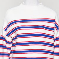 Merinaa Stripes Knit Sweater gestreift