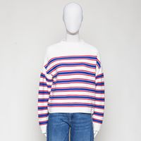 Merinaa Stripes Knit Sweater gestreift