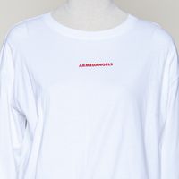 Fietaa Smile Longsleeve white-pink mist