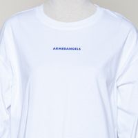 Fietaa Smile Longsleeve white-dynamo blues