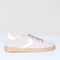 Ines Suede/calf Powder-White