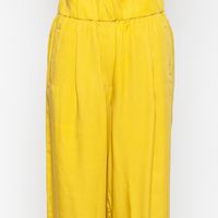 Hose mit weitem Bein grün