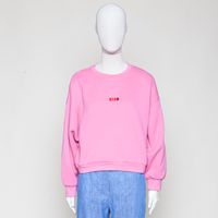 Statementsweatshirt pink