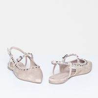 Greta Suede nuts/silver