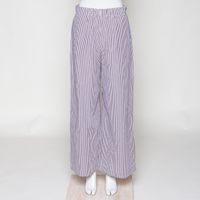 OCS 100 Woven Pants weiss braun gestreift