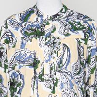 U9B01326T-U242 Bluse bunt gemustert