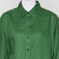 U9B01337T-U373 grüne Bluse