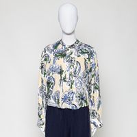 U9B01326T-U242 Bluse bunt gemustert