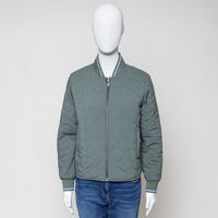 gesteppte Jacke oliv