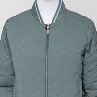 gesteppte Jacke oliv