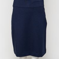 Rock Tencel dunkelblau