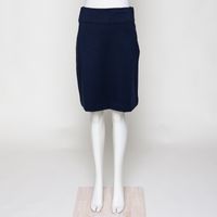 Rock Tencel dunkelblau