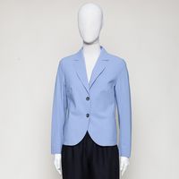 Blazer mittelblau, fog